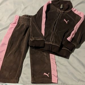 GUC Baby girl 12 Month puma set